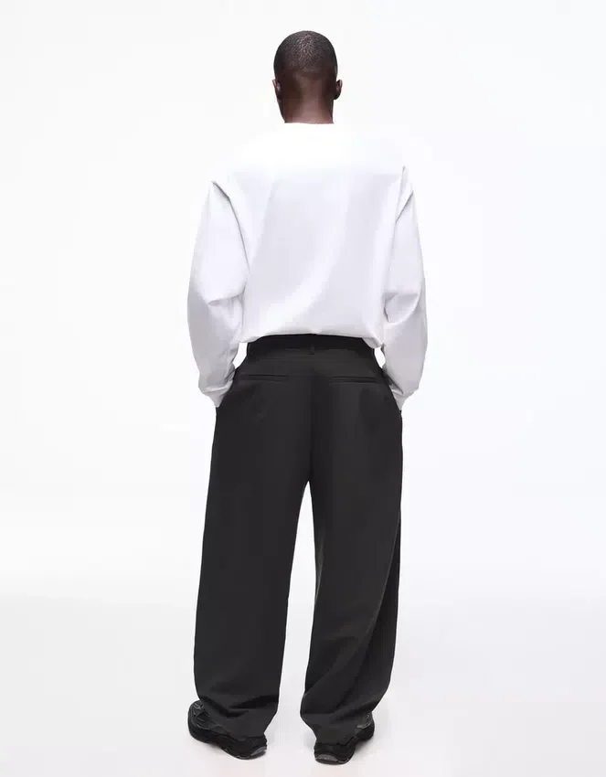 Super Baggy Tailored Fit Hose mit Abnähern – Hose Super Baggy Tailored Fit Hose mit Abnähern – Hose