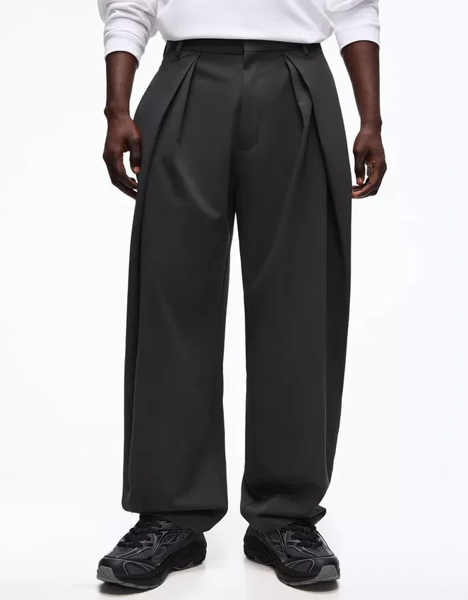 Super Baggy Tailored Fit Hose mit Abnähern – Hose Super Baggy Tailored Fit Hose mit Abnähern – Hose