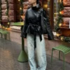Super-Wide-Leg-Jeans mit niedriger Leibhöhe – #Bershkastyle – Damen