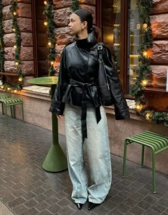 Super-Wide-Leg-Jeans mit niedriger Leibhöhe – #Bershkastyle – Damen Super-Wide-Leg-Jeans mit niedriger Leibhöhe – #Bershkastyle – Damen