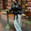 Super-Wide-Leg-Jeans mit niedriger Leibhöhe – #Bershkastyle – Damen