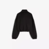 Sweatshirt mit Reißverschluss im Neopren-Look Sweatshirt mit Reißverschluss im Neopren-Look