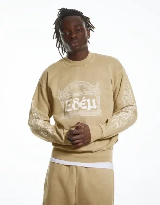 Sweatshirt mit Washed-Effekt Aries X Bershka – Sweatshirts und Hoodies