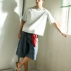 T-Shirt in weiter, kastenförmiger Fit-Passform – Bershka Lovers T-Shirt in weiter, kastenförmiger Fit-Passform – Bershka Lovers