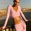 Technische Ballerina-Strickjacke Technische Ballerina-Strickjacke