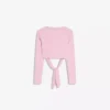 Technische Ballerina-Strickjacke Technische Ballerina-Strickjacke