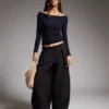 Technische Plisseehose als Hose Technische Plisseehose als Hose