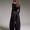 Technische Plisseehose als Hose Technische Plisseehose als Hose