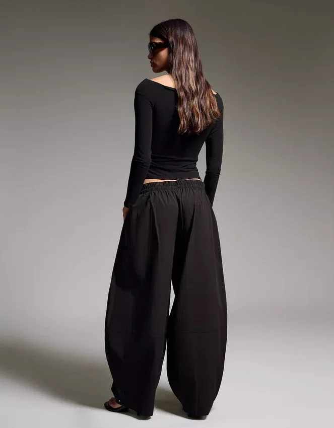 Technische Plisseehose als Hose Technische Plisseehose als Hose