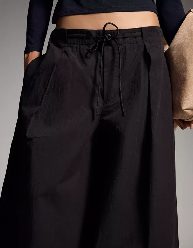Technische Plisseehose als Hose Technische Plisseehose als Hose