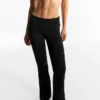 Technische Schlaghose mit Umschlag an der Taille – Hosen – Damen Technische Schlaghose mit Umschlag an der Taille – Hosen – Damen