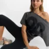 Technische Strick-Capri-Hose