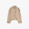 Kurzer Trenchcoat mit Balloneffekt Kurzer Trenchcoat mit Balloneffekt