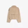 Kurzer Trenchcoat mit Balloneffekt Kurzer Trenchcoat mit Balloneffekt