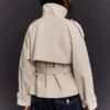 Trenchcoat mit Trichterkragen – Jacken und Trenchcoats Trenchcoat mit Trichterkragen – Jacken und Trenchcoats