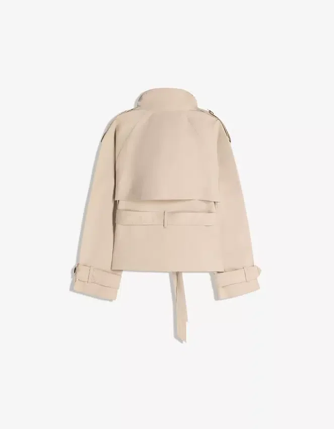 Trenchcoat mit Trichterkragen – Jacken und Trenchcoats Trenchcoat mit Trichterkragen – Jacken und Trenchcoats