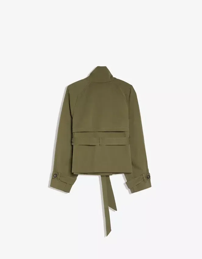Trenchjacke mit Trichterkragen Trenchjacke mit Trichterkragen