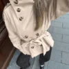 Trenchjacke mit Trichterkragen Trenchjacke mit Trichterkragen