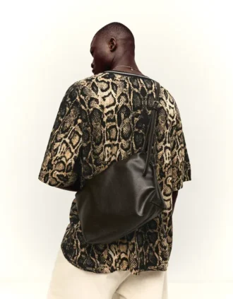 Umhängetasche mit Crinkle-Effekt – Accessoires – Herren