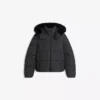 Wasserabweisende Pufferjacke mit Pelzkapuze – Jacken und Trenchcoats