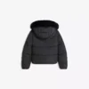 Wasserabweisende Pufferjacke mit Pelzkapuze – Jacken und Trenchcoats