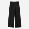 Weiche Hose mit Wide Leg – Hosen – Damen