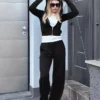 Weicher Hoodie mit Reißverschluss aus Modal-Mischung