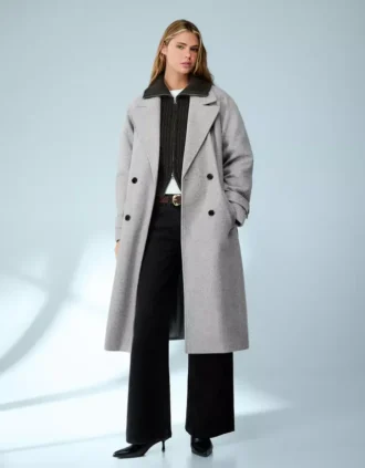 Weicher Trenchcoat mit Gürtel – Jacken und Mäntel