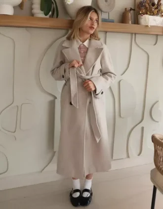 Weicher Trenchcoat mit Gürtel – Jacken und Mäntel