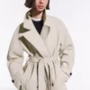 Weicher Trenchcoat mit Gürtel – Jacken und Mäntel