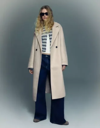 Weicher Wickelmantel – Jacken und Trenchcoats