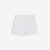 Weite, bestickte Denim-Bermudashorts Weite, bestickte Denim-Bermudashorts