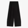 Weite Hose aus doppeltem Stoff