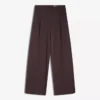 Weite Hose aus doppeltem Stoff