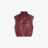 Weste aus Faux Leather – Jacken und Trenchcoats
