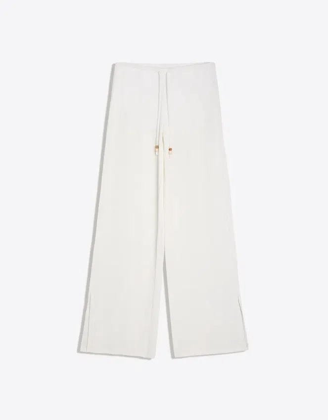 Wide Leg Hose mit elastischem Bund Wide Leg Hose mit elastischem Bund