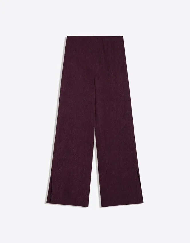 Wide Leg Hose mit elastischem Bund Wide Leg Hose mit elastischem Bund