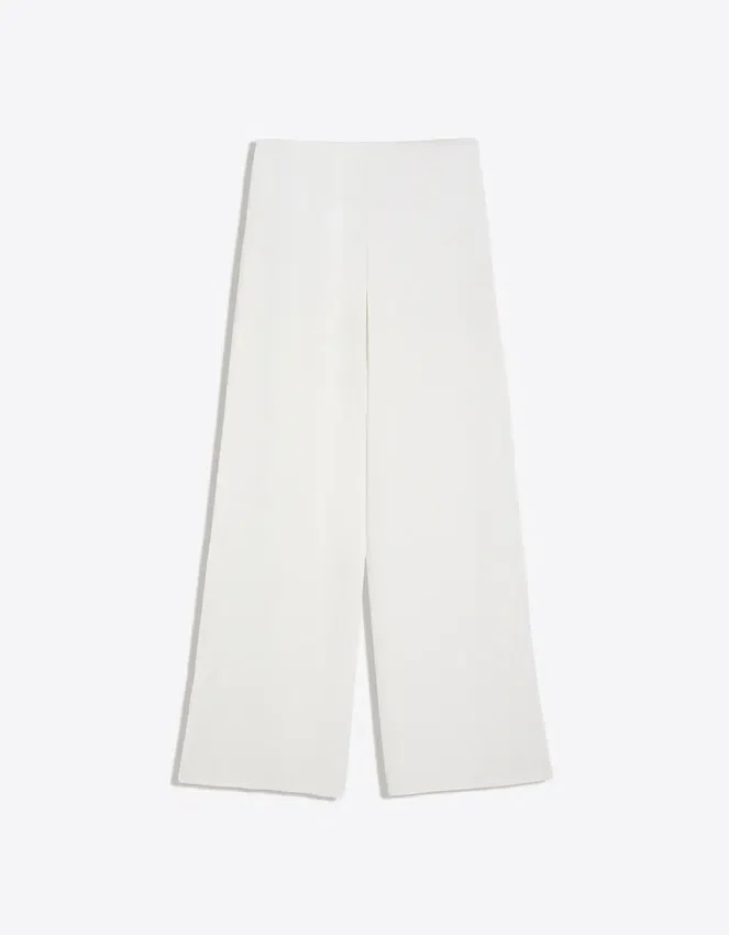 Wide Leg Hose mit elastischem Bund Wide Leg Hose mit elastischem Bund