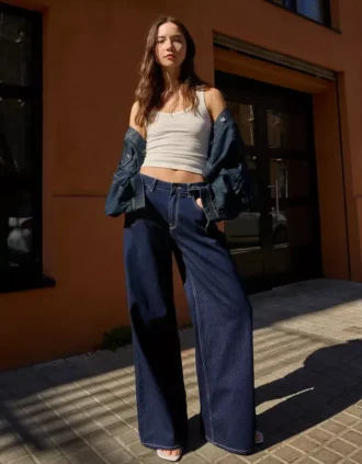 Wide Leg Jeans – Hosen