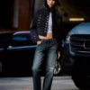 Zerrissene Low-Rise-Jeans mit Straight-Bein Zerrissene Low-Rise-Jeans mit Straight-Bein