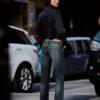 Zerrissene Low-Rise-Jeans mit Straight-Bein Zerrissene Low-Rise-Jeans mit Straight-Bein