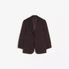 Zweireihiger gestreifter Blazer – Jacken und Trenchcoats Zweireihiger gestreifter Blazer – Jacken und Trenchcoats