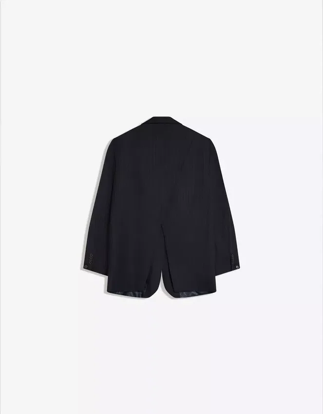 Zweireihiger gestreifter Blazer – #Bershkastyle – Damen Zweireihiger gestreifter Blazer – #Bershkastyle – Damen