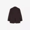 Zweireihiger gestreifter Blazer – Jacken und Trenchcoats Zweireihiger gestreifter Blazer – Jacken und Trenchcoats